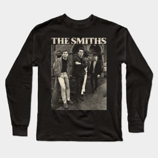 The Smiths -- Salford 1985 Vintage Long Sleeve T-Shirt